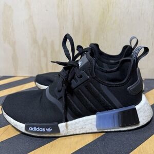 Adidas NMD R1 Black White Boost Women's 8.5 Casual Running Shoes